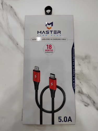 کابل 5 آمپر تایپ سی به لایتنینگ اپل apple مدل ETM 001