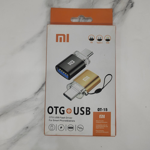 مبدل otg تایپ سی فلشی شیائومی xiaomi